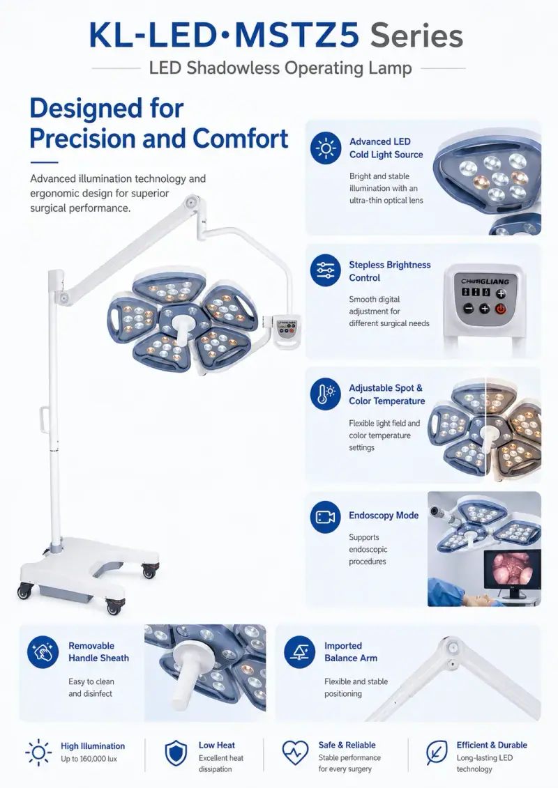 KL-LED-MSTZ5 imported balance arm and suspension mechanism detail