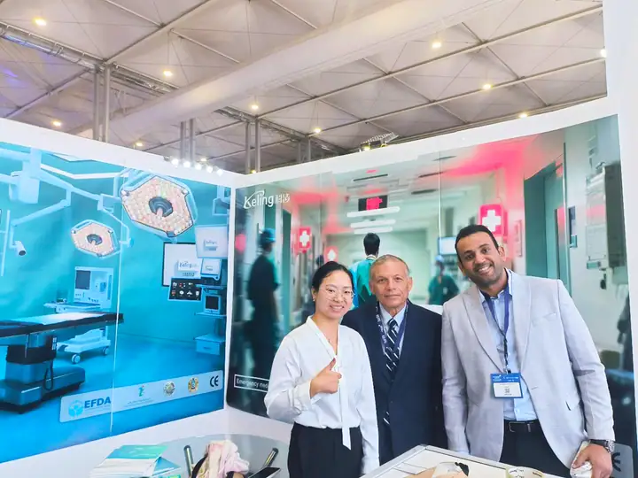 Keling Medical at Saudi Arabia exhibition